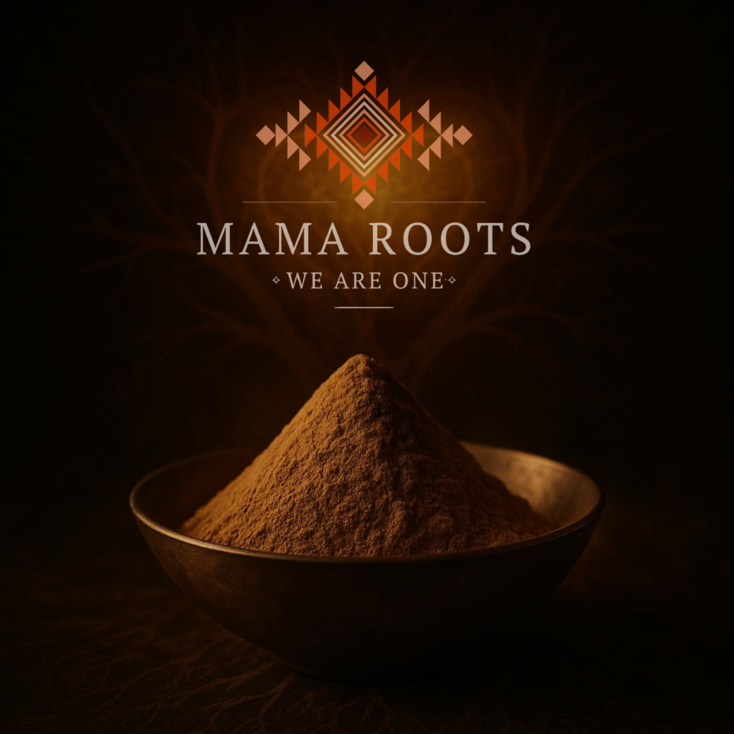 Warm golden brown Cumaru hapé - protective Amazonian rapé for heart healing
