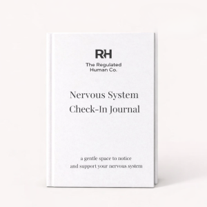 The Nervous System Check-In Journal - A Structured Daily Practice for Regulation (Paperback)