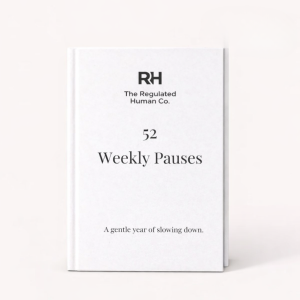 52 Weekly Pauses - A Structured Year of Nervous System Reset (Paperback)