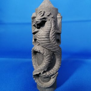 Black Shungite Dragon Tower #12