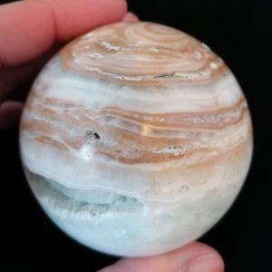 Rare Caribbean Blue Calcite Sphere #26
