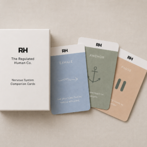 Nervous System Companion Cards - 32 Daily Prompts for Regulation