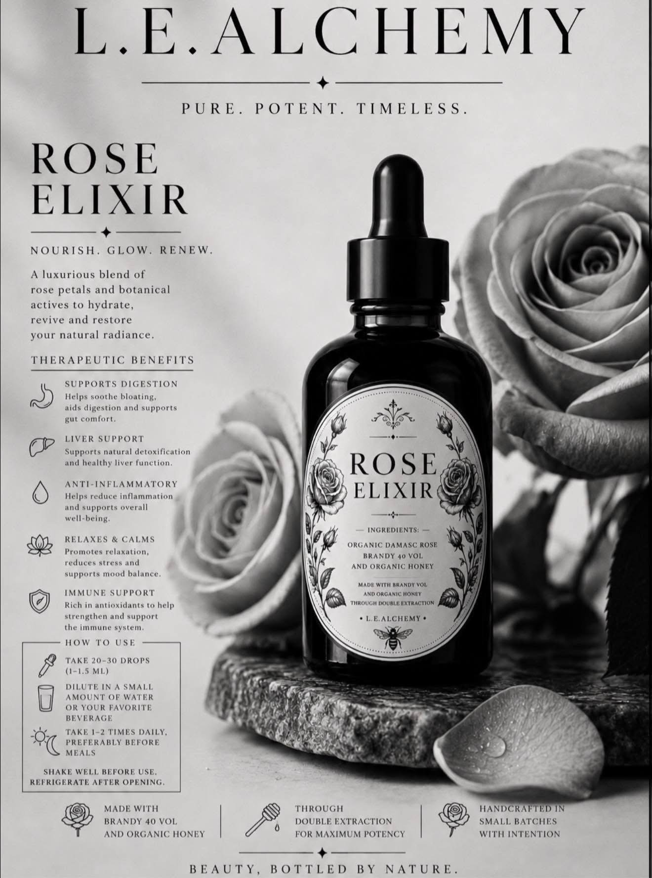 Rose Elixir 30ml - Image 2