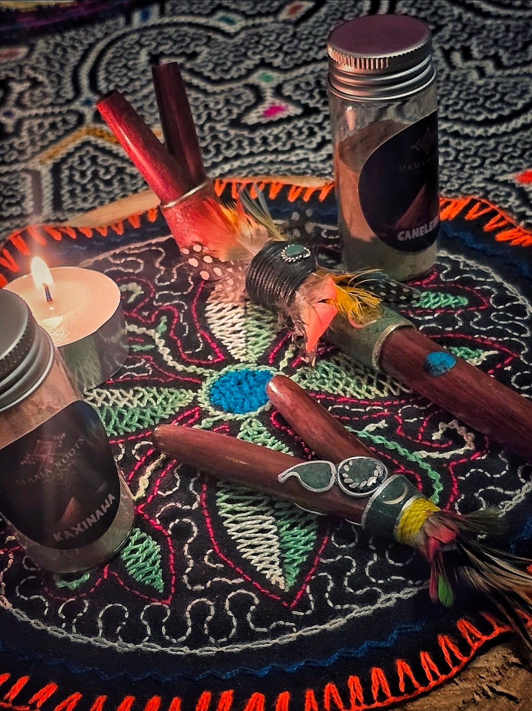 Amazonian Hapé Bundle - Double Tepi, Kuripe & 2 x 10g Hapé - Image 3