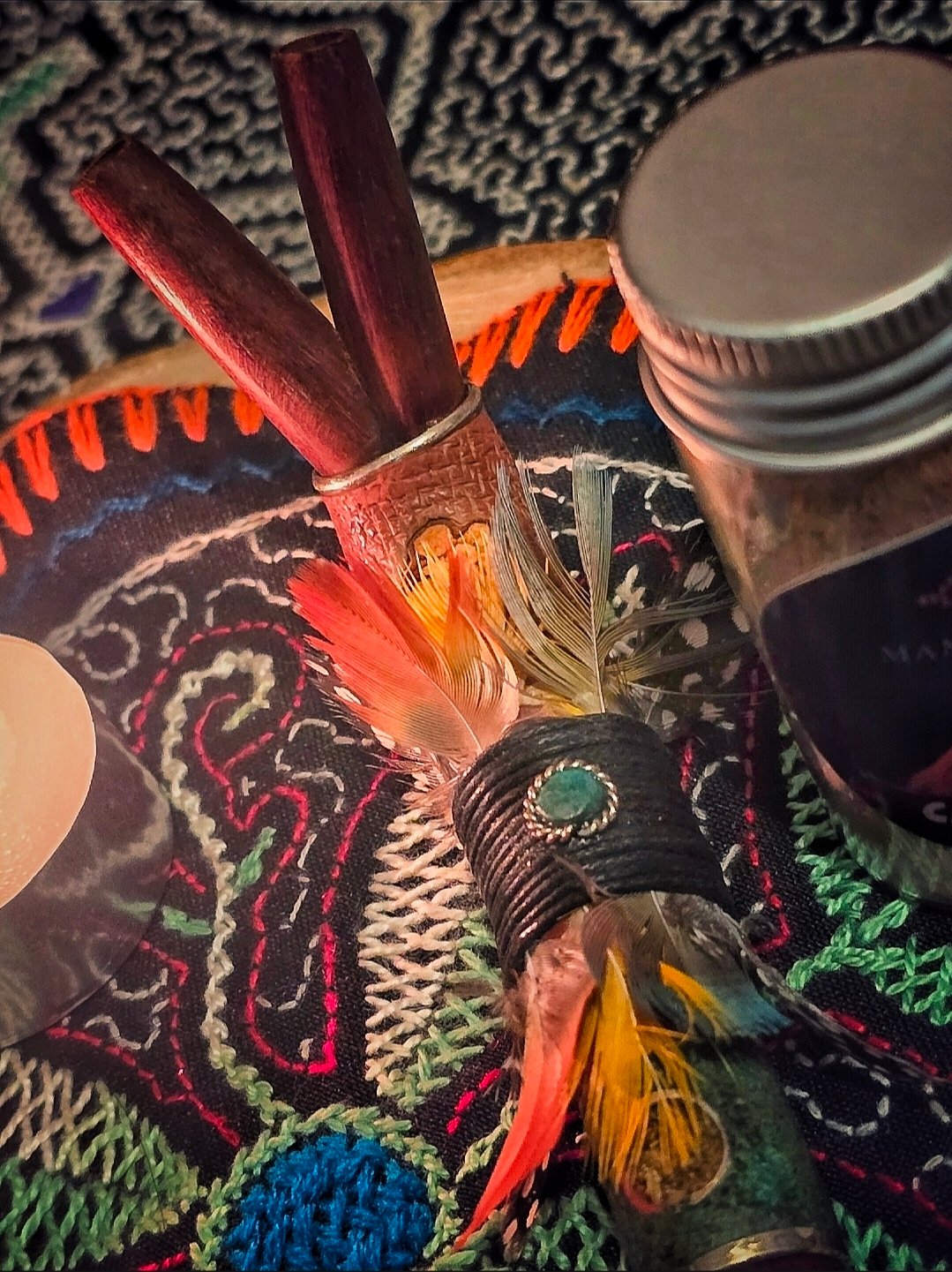 Amazonian Hapé Bundle - Double Tepi, Kuripe & 2 x 10g Hapé - Image 2